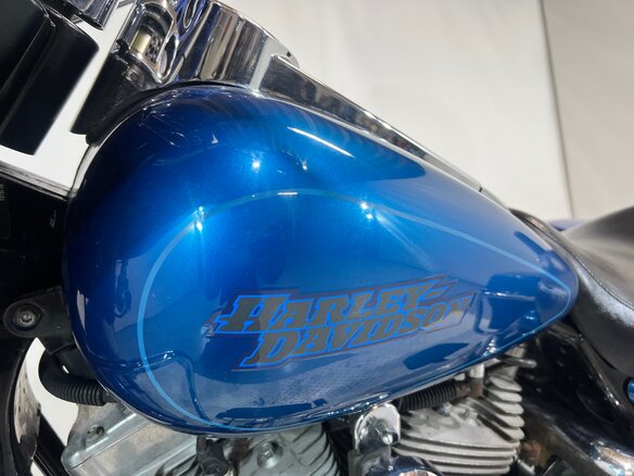2006 Harley-Davidson Electra Glide, синий, 510000 рублей - вид 16