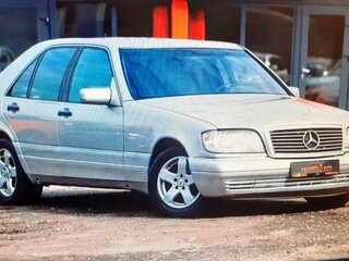 1997 Mercedes-Benz S-Класс 300 III (W140) Рестайлинг, серебристый, 1292000 рублей, вид 3