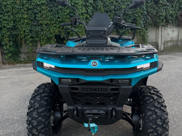 2026 CFMoto CFORCE 500 EPS, синий, 700000 рублей - вид 4