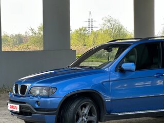2002 BMW X5 4.6is I (E53), голубой, 2000000 рублей, вид 5