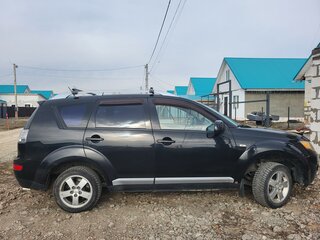 2007 Mitsubishi Outlander II, чёрный, 1090000 рублей, вид 4