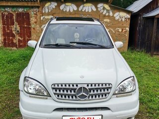 1999 Mercedes-Benz M-Класс 320 I (W163), белый, 550000 рублей, вид 2