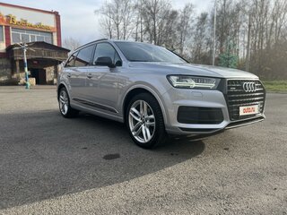 2017 Audi Q7 II (4M), серебристый, 5500000 рублей, вид 1