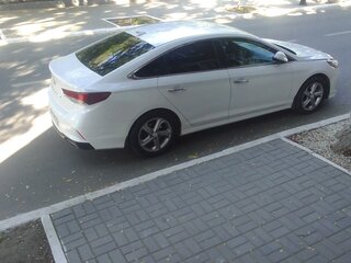 2018 Hyundai Sonata VII (LF) Рестайлинг, белый, 2120000 рублей, вид 2
