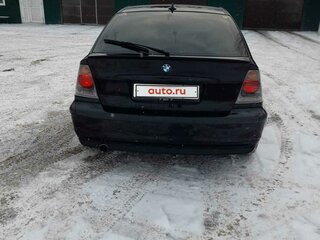 2003 BMW 3 серии Compact 318i IV (E46) Рестайлинг, чёрный, 595000 рублей, вид 3