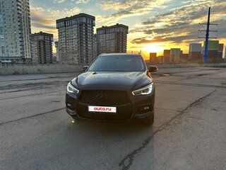 2018 Infiniti QX60 I Рестайлинг, синий, 2150000 рублей, вид 2