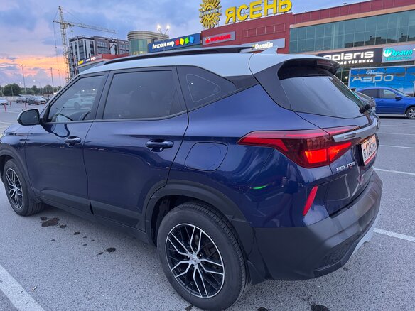 2020 Kia Seltos I, синий - вид 4