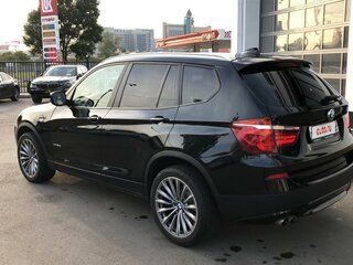 2012 BMW X3 30d xDrive II (F25), чёрный, 1850000 рублей, вид 2