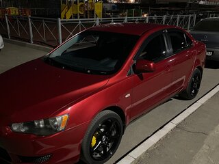 2007 Mitsubishi Lancer X, красный, 650000 рублей, вид 4