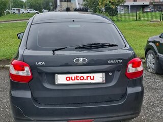 2015 Lada (ВАЗ) Granta I, чёрный, 382000 рублей, вид 5