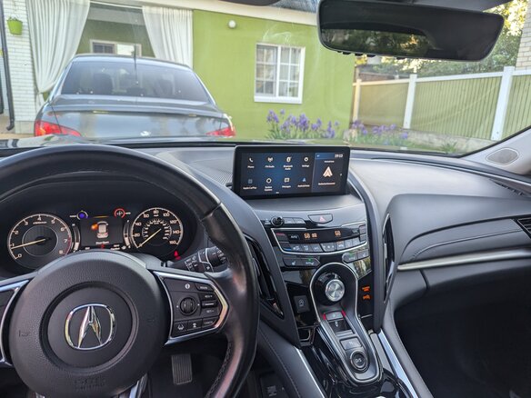 2019 Acura RDX III, синий, 3500000 рублей - вид 10