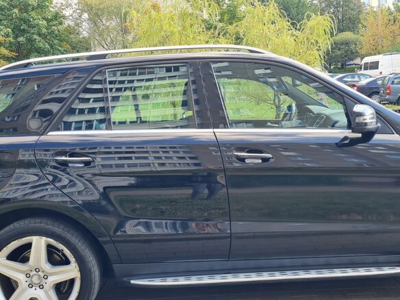 2013 Mercedes-Benz M-Класс 350 CDI III (W166), чёрный, 3500000 рублей - вид 1