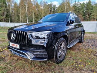 2021 Mercedes-Benz GLE 300 d II (V167), чёрный, 10285000 рублей, вид 4