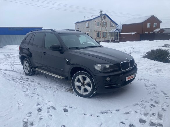 2007 BMW X5 3.0si II (E70), чёрный, 1300000 рублей