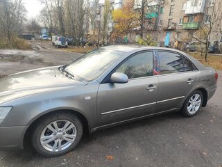 2008 Hyundai Sonata V (NF) Рестайлинг, серый, 800000 рублей, вид 4