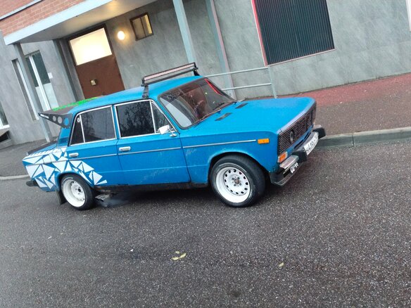 1994 Lada (ВАЗ) 2106, синий, 150000 рублей - вид 4