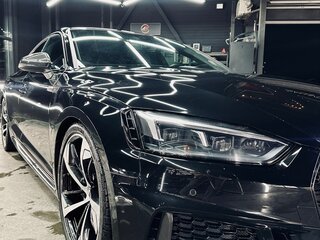 2019 Audi RS 5 II (F5), чёрный, 6400000 рублей, вид 3