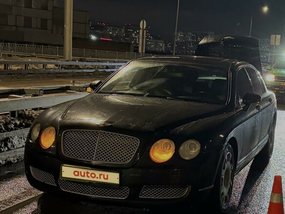 2006 Bentley Continental Flying Spur, чёрный - вид 1