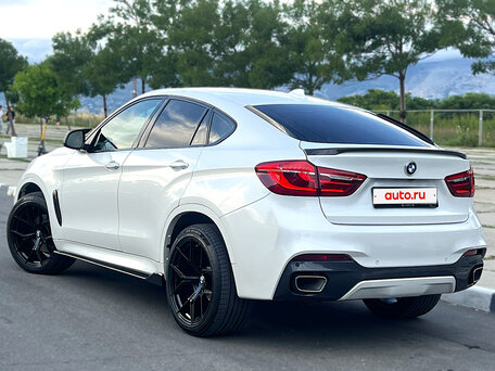 2018 BMW X6 30d II (F16), белый, 4790000 рублей, вид 4