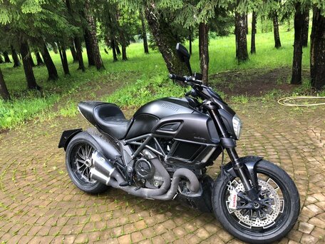 2014 Ducati Diavel, чёрный, 1200000 рублей, вид 1