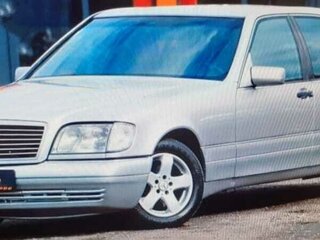 1997 Mercedes-Benz S-Класс 300 III (W140) Рестайлинг, серебристый, 1292000 рублей, вид 4