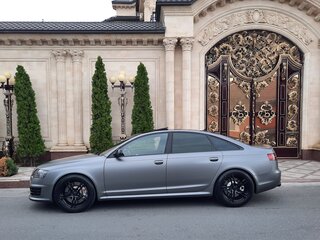 2009 Audi RS 6 II (C6), чёрный, 3290000 рублей, вид 2