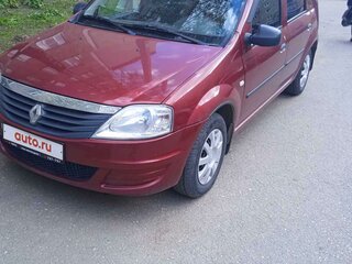 2011 Renault Logan I Рестайлинг, красный, 450000 рублей, вид 1