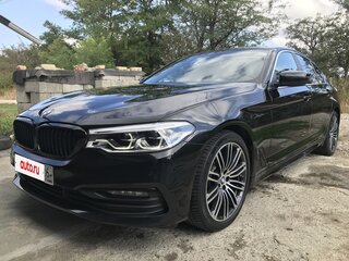 2019 BMW 5 серии 520i VII (G30/G31/G38), чёрный, 3200000 рублей, вид 3
