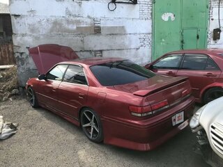 1997 Toyota Mark II VIII (X100), красный, 1500000 рублей, вид 2