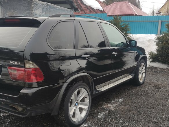 2006 BMW X5 4.8is I (E53) Рестайлинг, чёрный, 1799999 рублей - вид 20