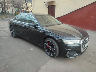 2019 Audi A6 45 TFSI V (C8), чёрный, 4300000 рублей, вид 1