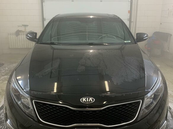 2015 Kia Optima III Рестайлинг, чёрный, 1300000 рублей - вид 1
