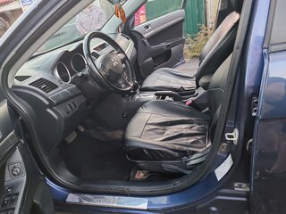 2011 Mitsubishi Lancer X Рестайлинг, синий, 680000 рублей, вид 5