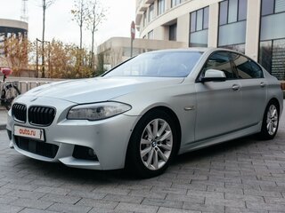 2011 BMW 5 серии 535i xDrive VI (F10/F11/F07), серебристый, 1728000 рублей, вид 1
