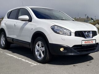 2013 Nissan Qashqai I Рестайлинг, белый, 1350000 рублей, вид 5