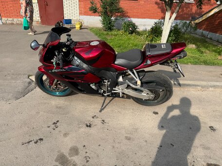 2004 Honda CBR 1000 RR/RA Fireblade, красный, 550000 рублей, вид 5