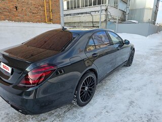 2019 Mercedes-Benz S-Класс 400 d Long VI (W222, C217) Рестайлинг, серый, 9800000 рублей, вид 2