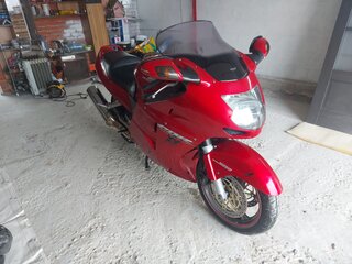 2002 Honda CBR 1100 XX, красный, 550000 рублей, вид 1