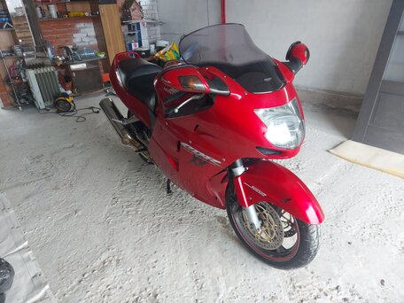 2002 Honda CBR 1100 XX, красный, 550000 рублей, вид 1