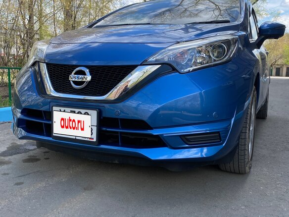 2019 Nissan Note II Рестайлинг, синий, 1150000 рублей - вид 1