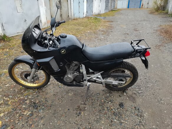 1991 Honda Transalp 400, чёрный, 255000 рублей - вид 6