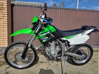 2013 Kawasaki KLX 250, зелёный, 375000 рублей, вид 4
