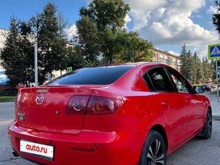 2007 Mazda 3 I (BK) Рестайлинг, красный, 490000 рублей, вид 5