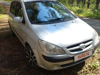 2006 Hyundai Getz I Рестайлинг, серебристый, 467000 рублей, вид 1