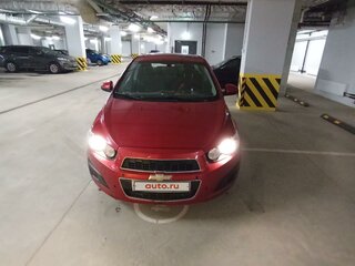 2012 Chevrolet Aveo II, красный, 600000 рублей, вид 5