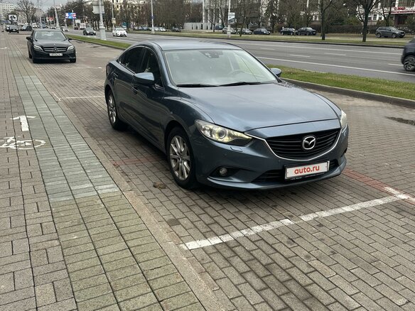 2013 Mazda 6 III (GJ), голубой, 1190000 рублей