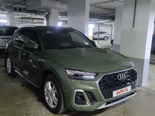 2021 Audi Q5 45 TFSI II (FY) Рестайлинг, зелёный, 6000000 рублей, вид 4