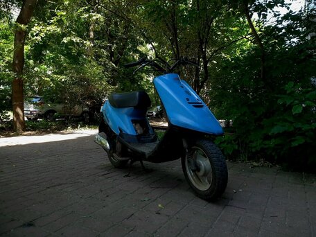 1998 Yamaha Jog, голубой, 45000 рублей, вид 3