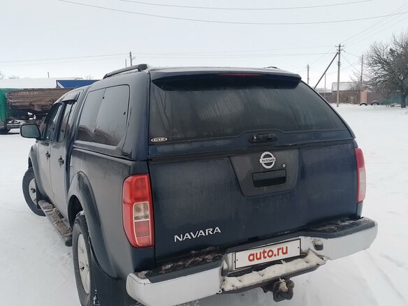 2007 Nissan Navara (Frontier) III (D40), синий, 999000 рублей - вид 1