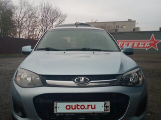 2013 Lada (ВАЗ) Kalina II, голубой, 400000 рублей, вид 3